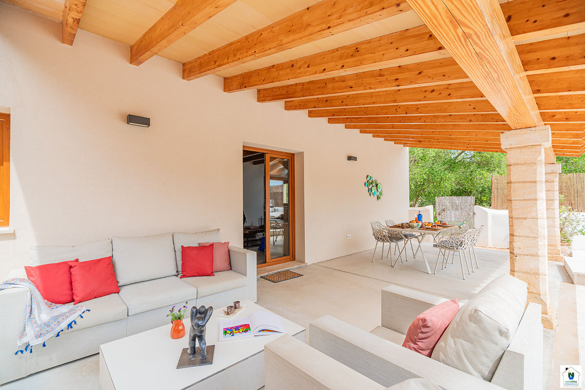 Ansicht 9 der Villa Punxa Siquier bei Pollença, Mallorca