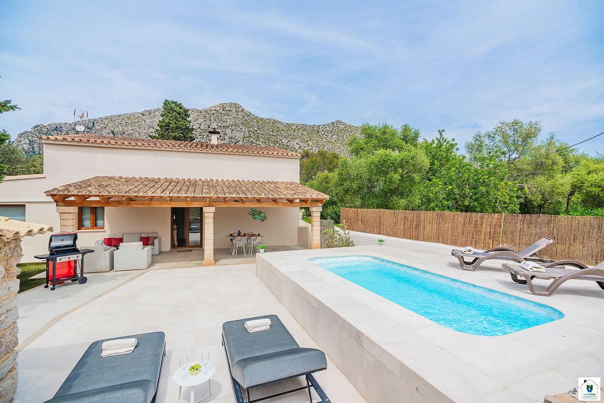 Ansicht 7 der Villa Punxa Siquier bei Pollença, Mallorca