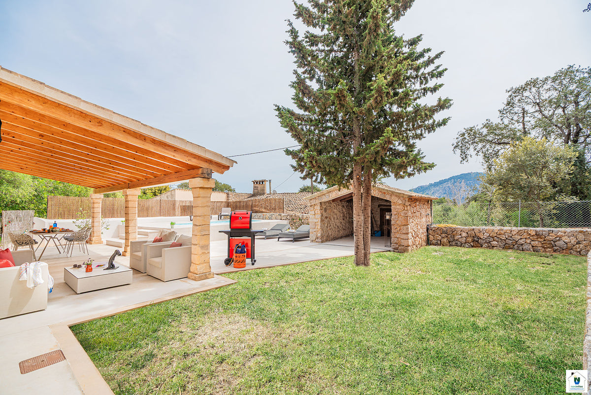 Ansicht 8 der Villa Punxa Siquier bei Pollença, Mallorca