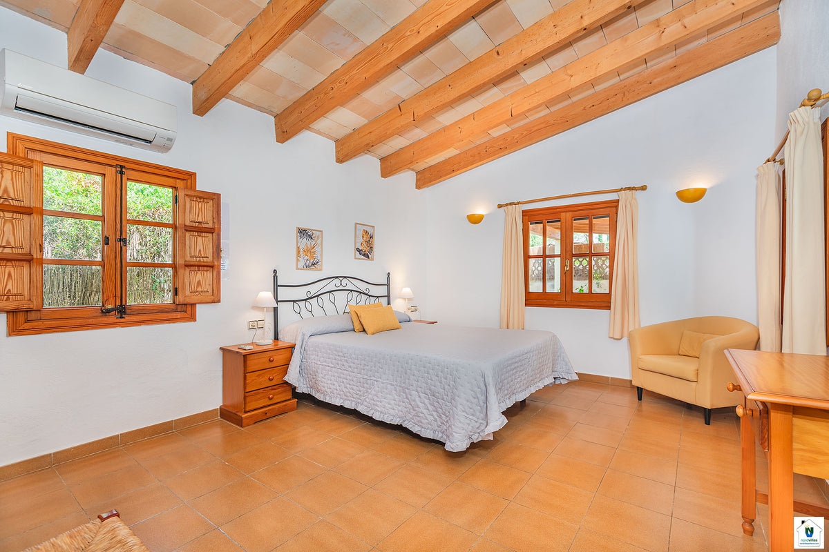 Impression der Villa Tintorer bei Port de Pollença, Mallorca