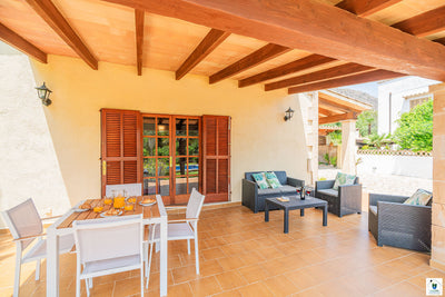 Impression der Villa Tintorer bei Port de Pollença, Mallorca
