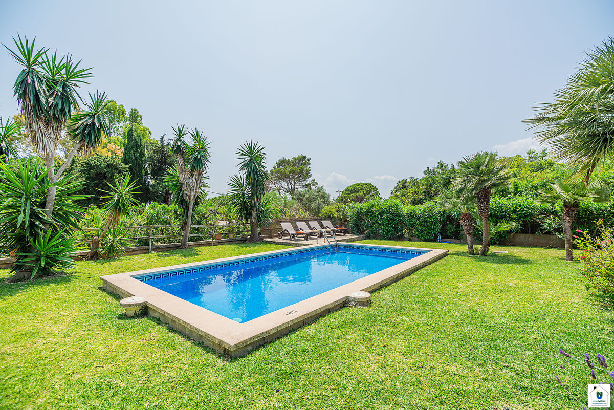 Impression der Villa Tintorer bei Port de Pollença, Mallorca