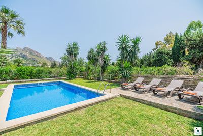 Impression der Villa Tintorer bei Port de Pollença, Mallorca