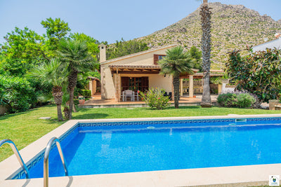 Impression der Villa Tintorer bei Port de Pollença, Mallorca