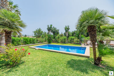 Impression der Villa Tintorer bei Port de Pollença, Mallorca