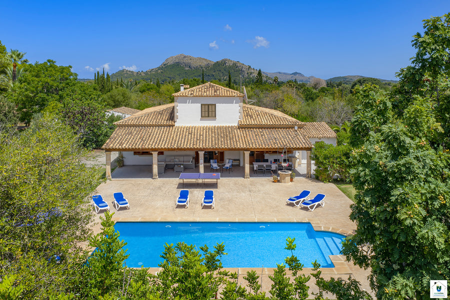 Espacio para dos familias.