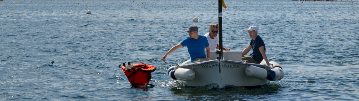 Motorboot-Training bei Sail & Surf in Port de Pollença