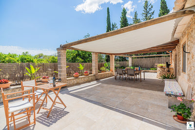 Impression der Finca Sa Quarterada bei Campanet, Mallorca