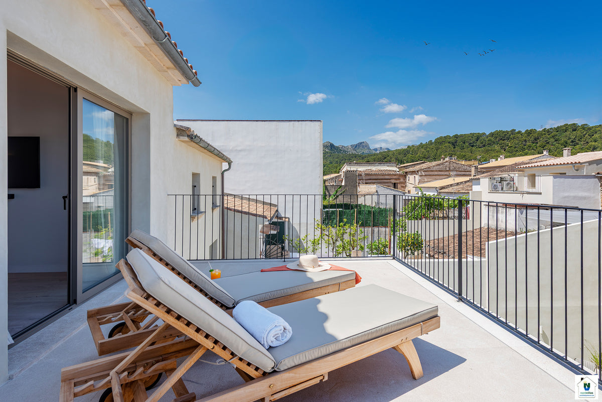 Impression des Stadthauses Casa Limones bei Pollença, Mallorca