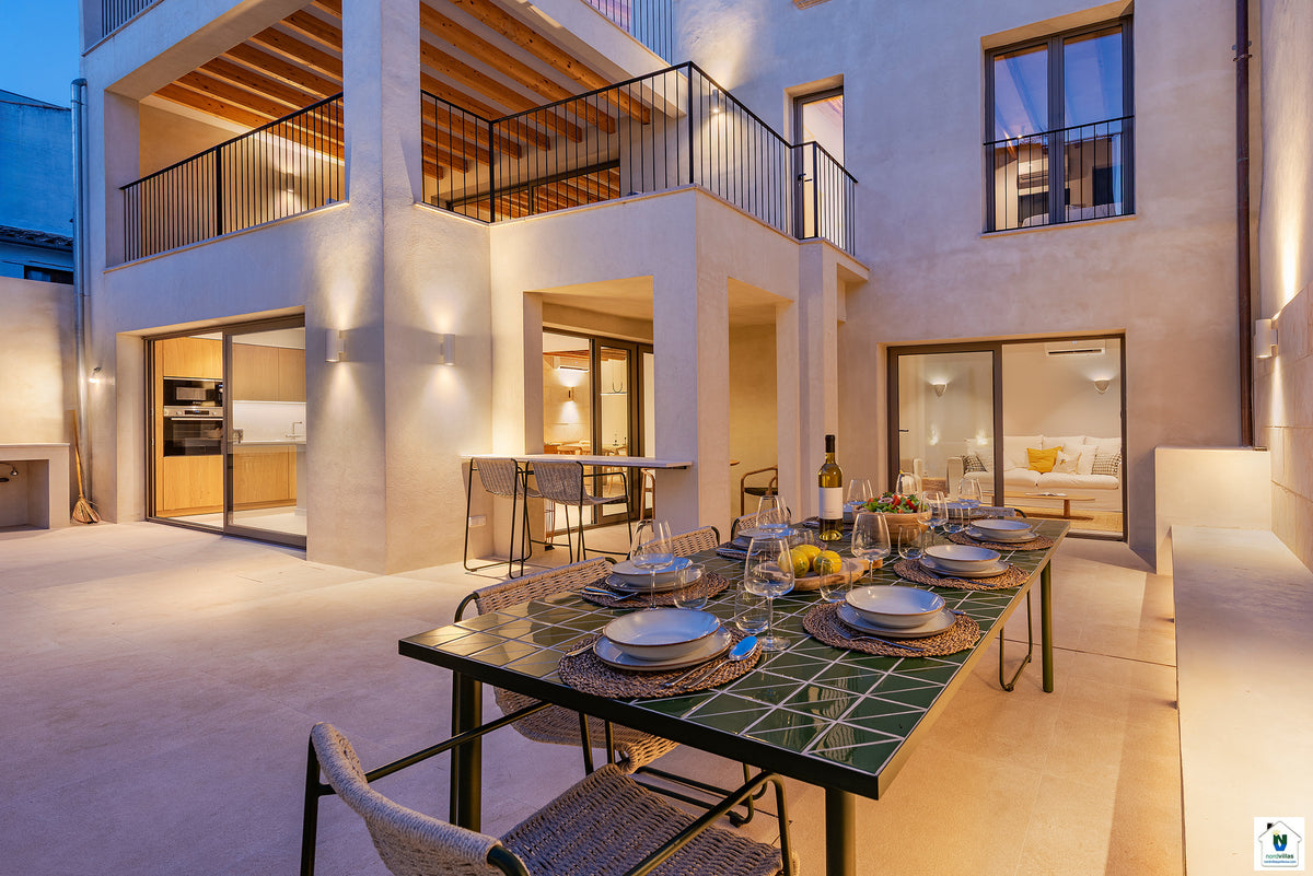 Impression des Stadthauses Casa Limones bei Pollença, Mallorca