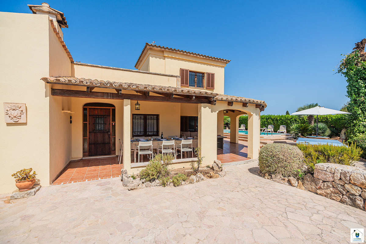 Ansicht 24 der Villa Can Marquet bei Pollença, Mallorca