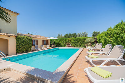 Ansicht 3 der Villa Can Marquet bei Pollença, Mallorca