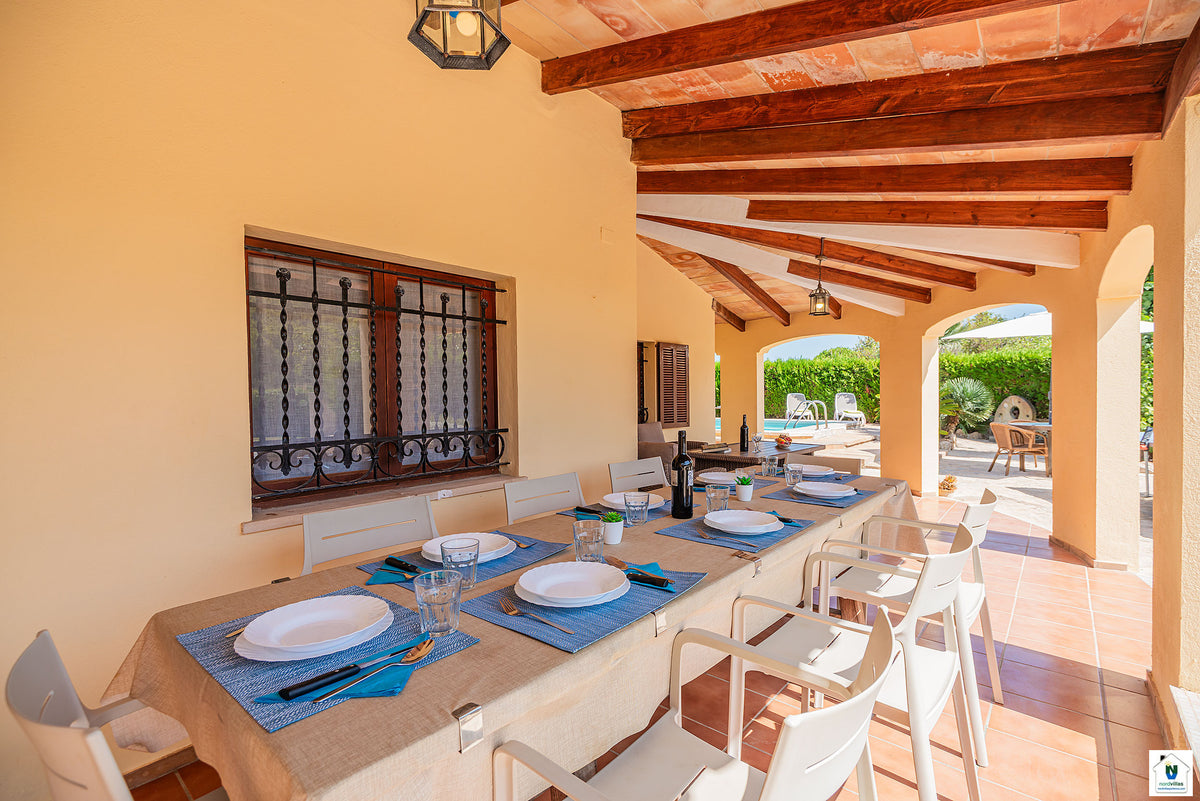 Ansicht 25 der Villa Can Marquet bei Pollença, Mallorca
