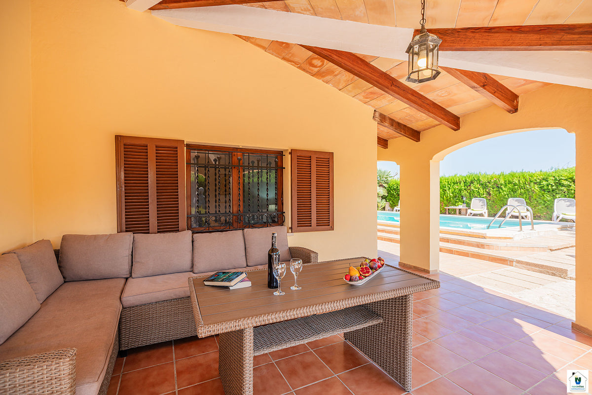 Ansicht 7 der Villa Can Marquet bei Pollença, Mallorca