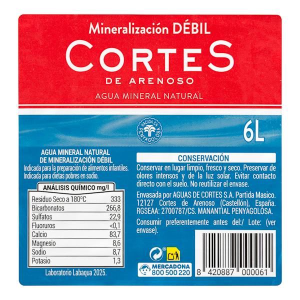 Aguadoy Mineralwasser – 6 L