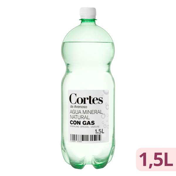 Agua mineral con gas Aguadoy – 1,5 L