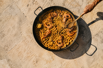 Private Chef auf Mallorca – Paella frisch auf der Finca gekocht