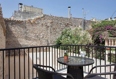 Sitzbereich auf der Terrasse – Casa Llum in Pollença, Mallorca