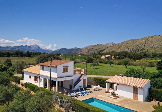 Impression der Casita Sa Vinyeta bei Port de Pollença, Mallorca