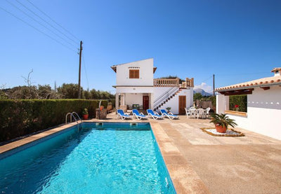 Impression der Casita Sa Vinyeta bei Port de Pollença, Mallorca