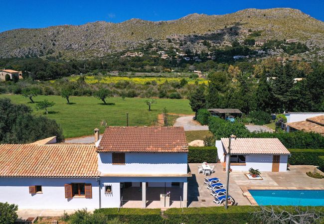 Impression der Casita Sa Vinyeta bei Port de Pollença, Mallorca