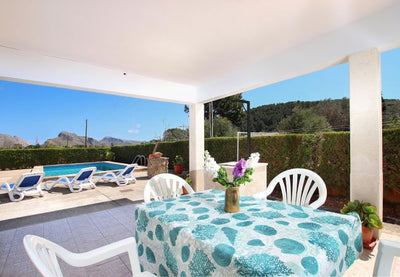 Impression der Casita Sa Vinyeta bei Port de Pollença, Mallorca