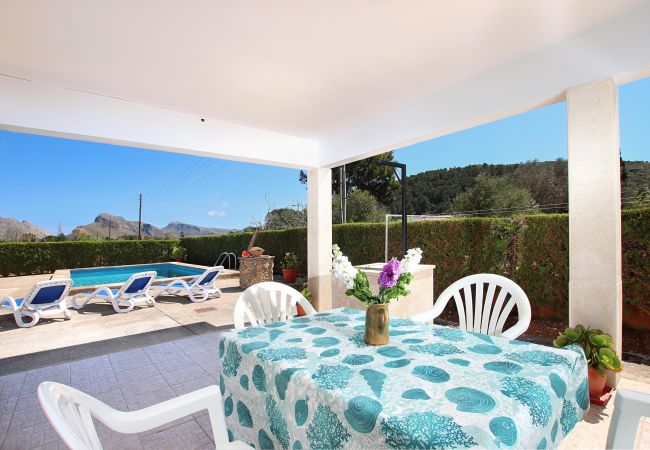 Impression der Casita Sa Vinyeta bei Port de Pollença, Mallorca