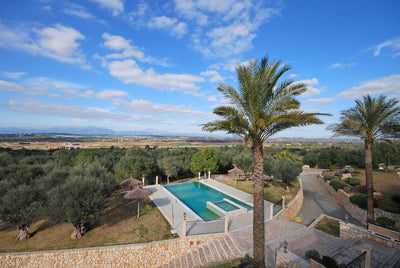 Ausblick vom Grundstück – Ferienhaus Grandina bei Ariany, Mallorca