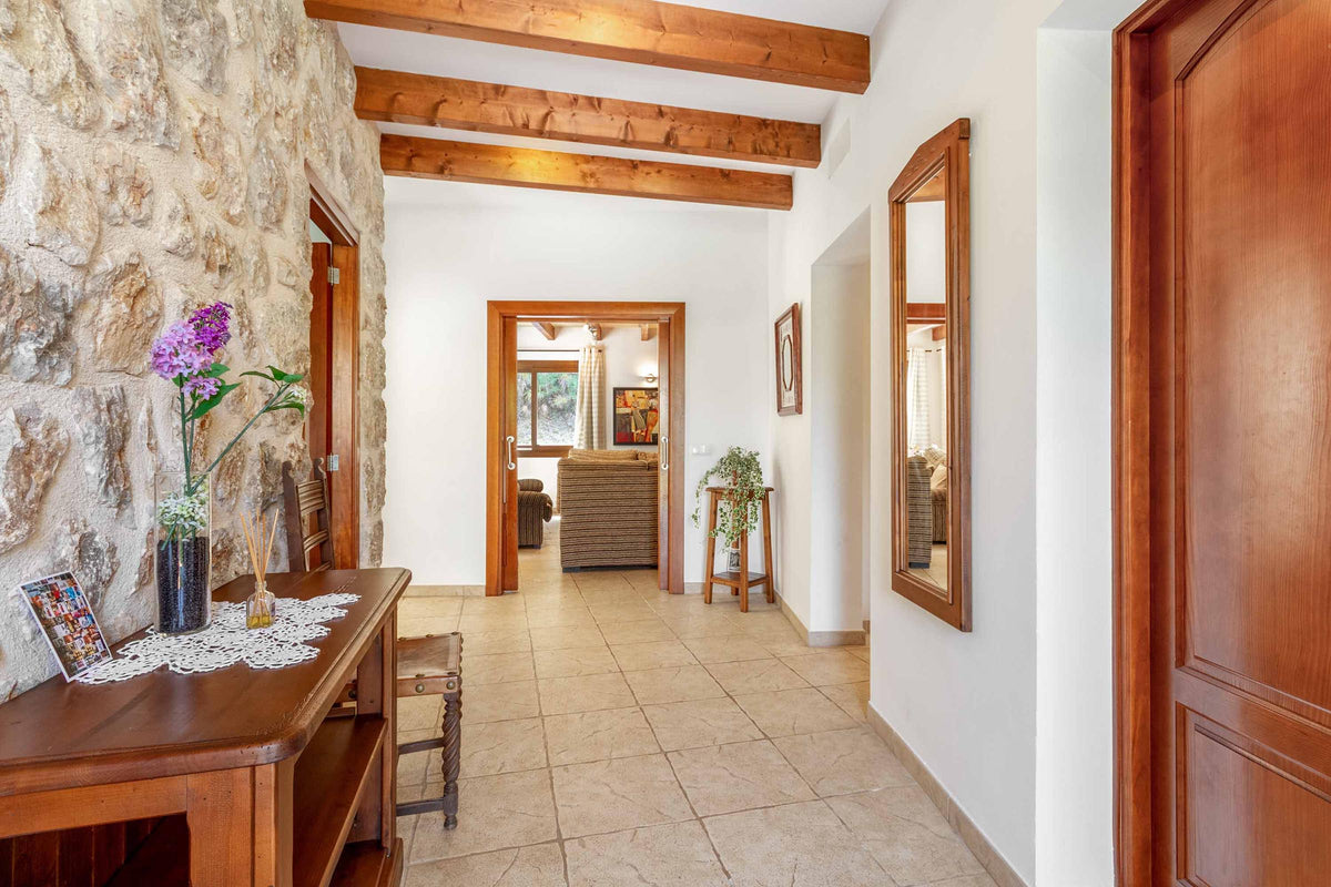 Impression der Finca Amapola bei Cala Sant Vicenç, Mallorca