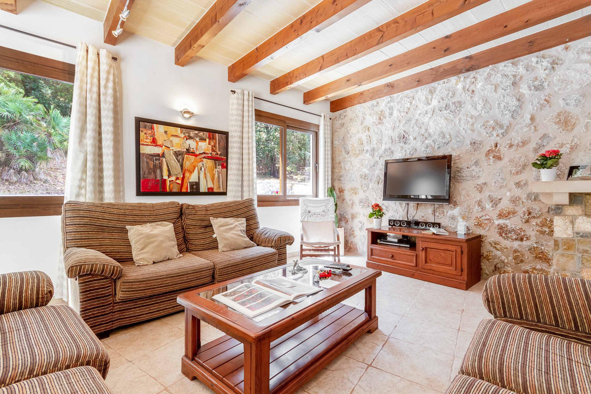 Impression der Finca Amapola bei Cala Sant Vicenç, Mallorca