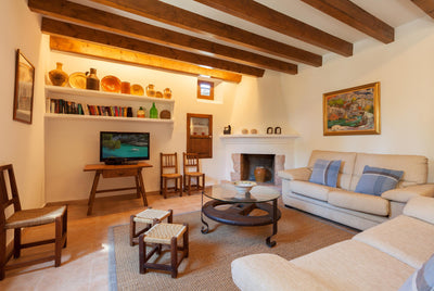 Impression der Finca Baturra bei Pollença, Mallorca