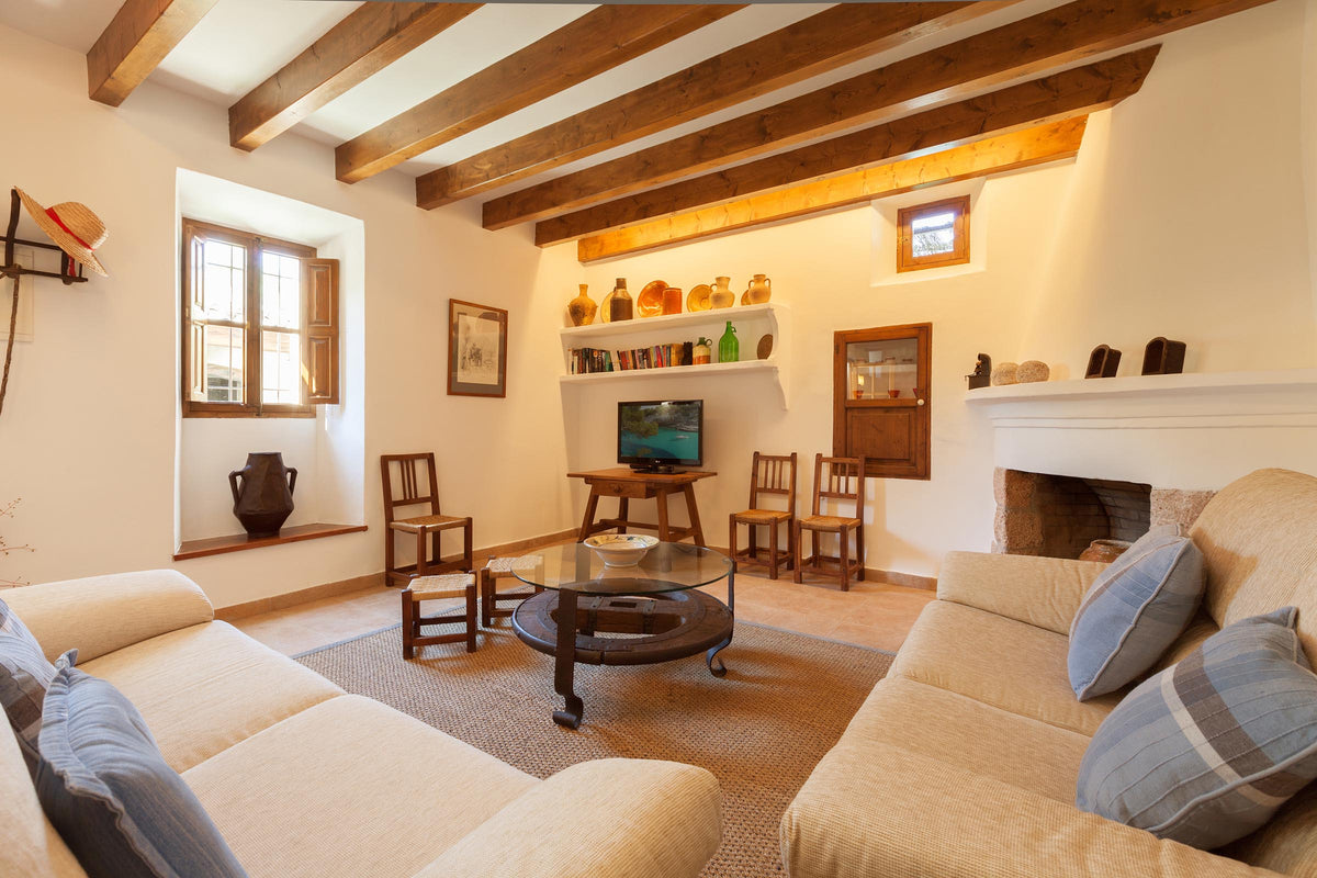 Impression der Finca Baturra bei Pollença, Mallorca