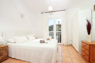 Schlafzimmer der Finca Bellmar bei Alcúdia, Mallorca