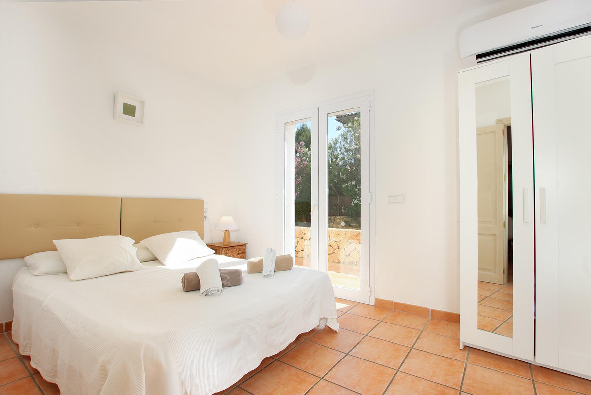 Schlafzimmer der Finca Bellmar bei Alcúdia, Mallorca