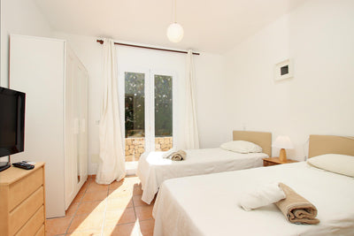 Schlafzimmer der Finca Bellmar bei Alcúdia, Mallorca