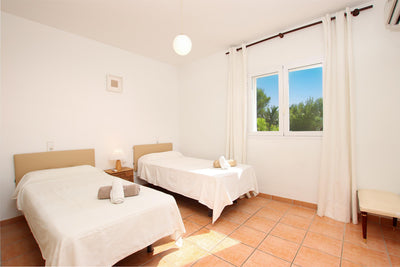 Schlafzimmer der Finca Bellmar bei Alcúdia, Mallorca