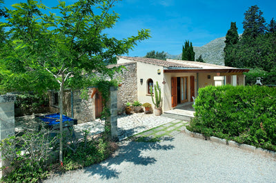 Impression der Finca Boi Verde bei Pollença, Mallorca