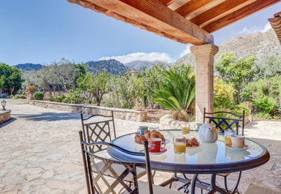 Impression der Finca Can Font bei Pollença, Mallorca
