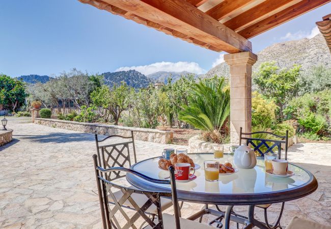 Impression der Finca Can Font bei Pollença, Mallorca