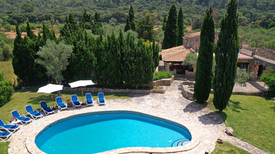 Impression der Finca Cas Coronet bei Cala Sant Vicenç, Mallorca