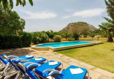 Impression der Finca Es Puget bei Pollença, Mallorca