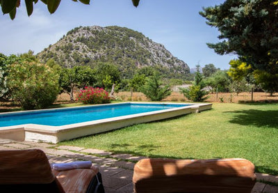 Impression der Finca Es Puget bei Pollença, Mallorca