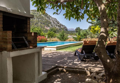 Impression der Finca Es Puget bei Pollença, Mallorca