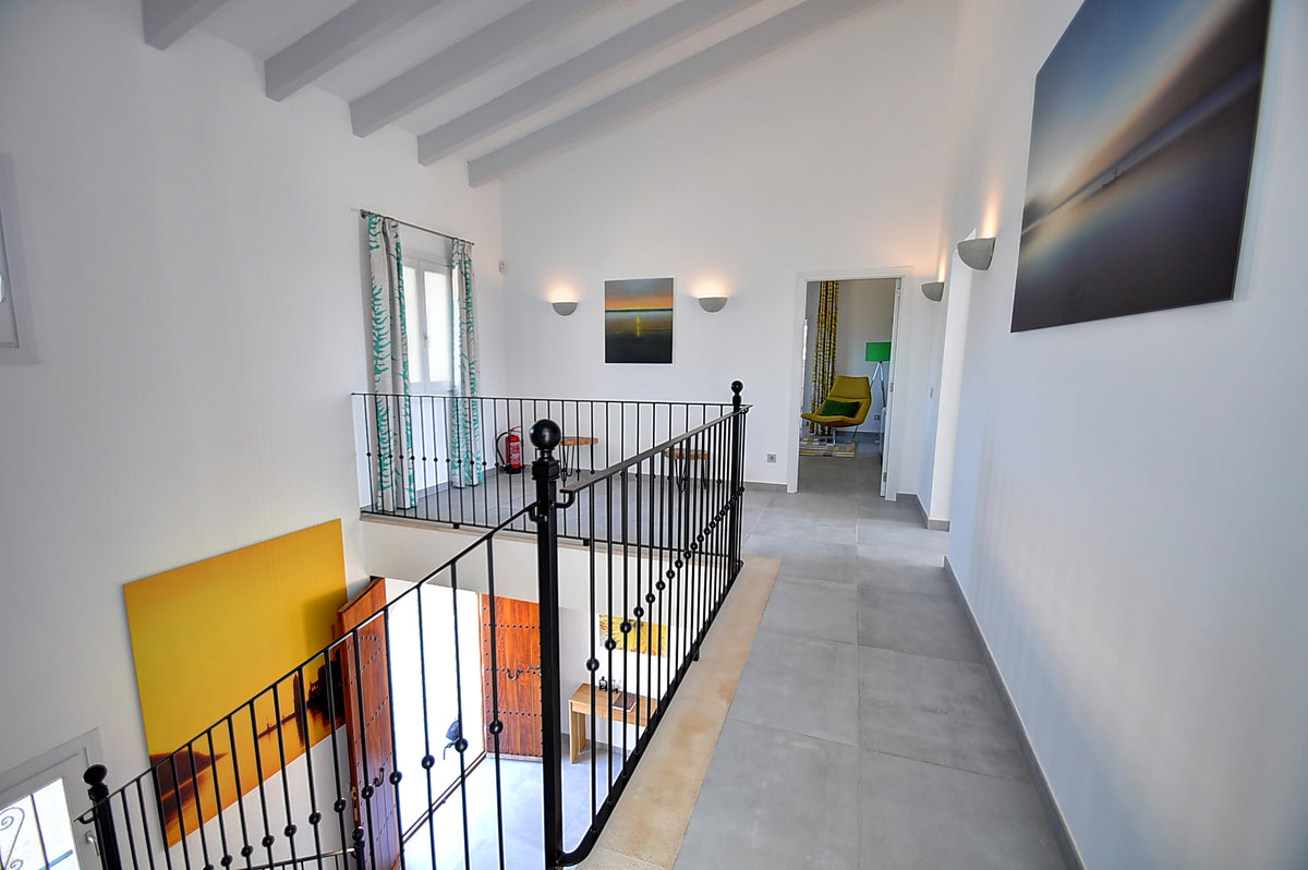Treppe im Haus – Finca Floriana bei Porto Colom, Mallorca