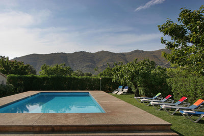 Pool der Finca Fontbella bei Port de Pollença, Mallorca
