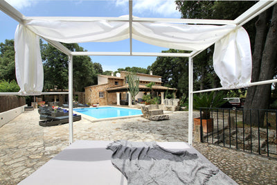 Pool der Finca La Encina bei Pollença, Mallorca