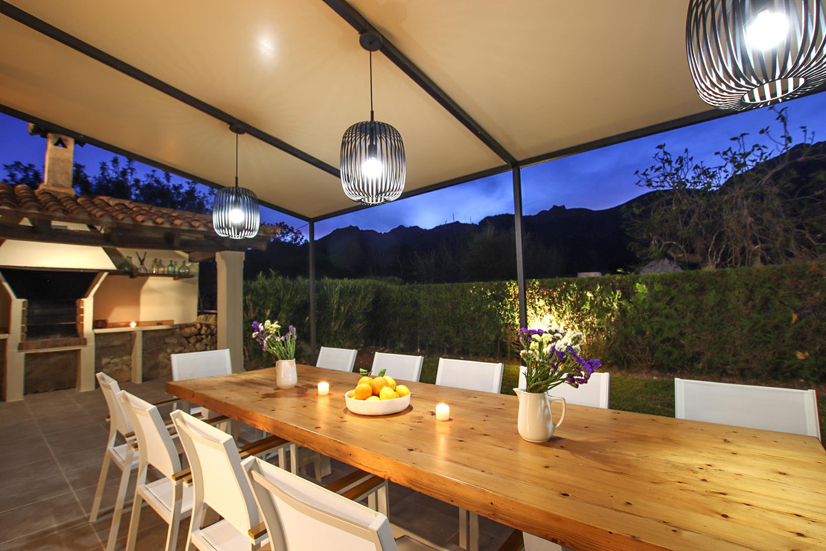 Sitzbereich auf der Terrasse – Finca Palma Papa bei Cala Sant Vicenç, Mallorca