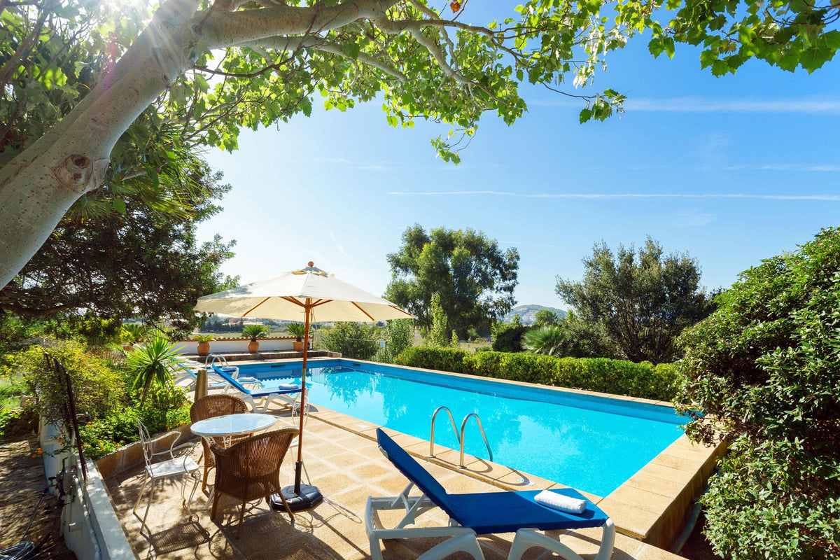 Pool der Finca Pedra Bonita bei Port de Pollença, Mallorca