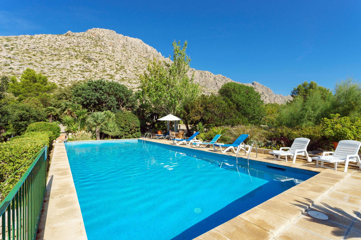 Pool der Finca Pedra Bonita bei Port de Pollença, Mallorca