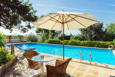 Pool der Finca Pedra Bonita bei Port de Pollença, Mallorca